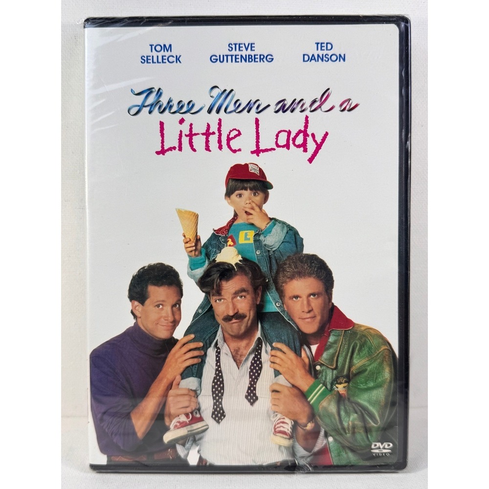 Three Men and a‎ Little Lady DVD Tom Selleck Ted Danson Comedy Movie Sealed New